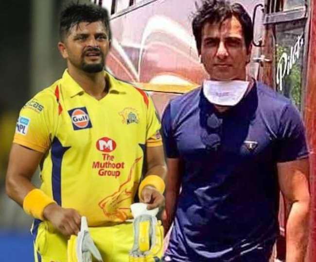 Sonu sood Suresh Raina