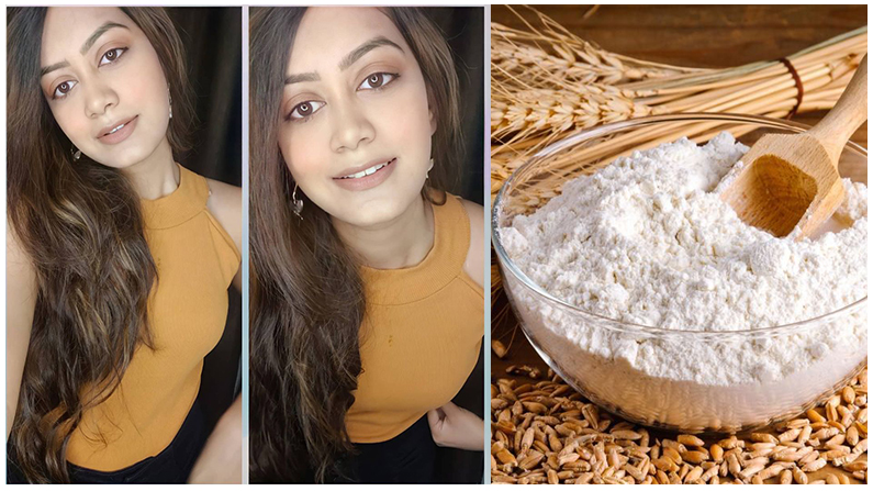 Wheat flour is a boon for the skin