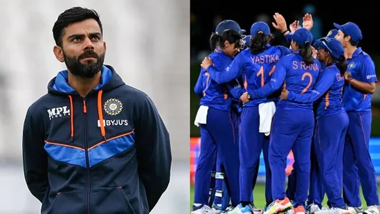 Kohli shares touching message for India women's team after heartbreaking WC exit
