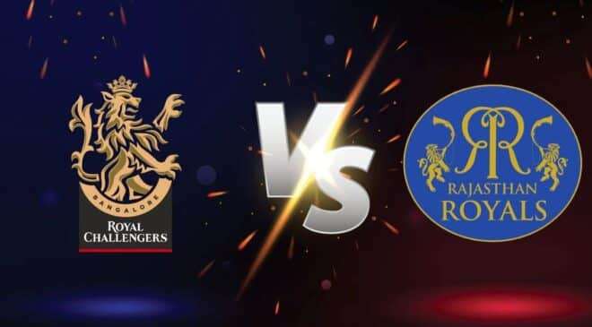 RRvs RCB Live highlights